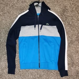 Lacoste zip up hoodie